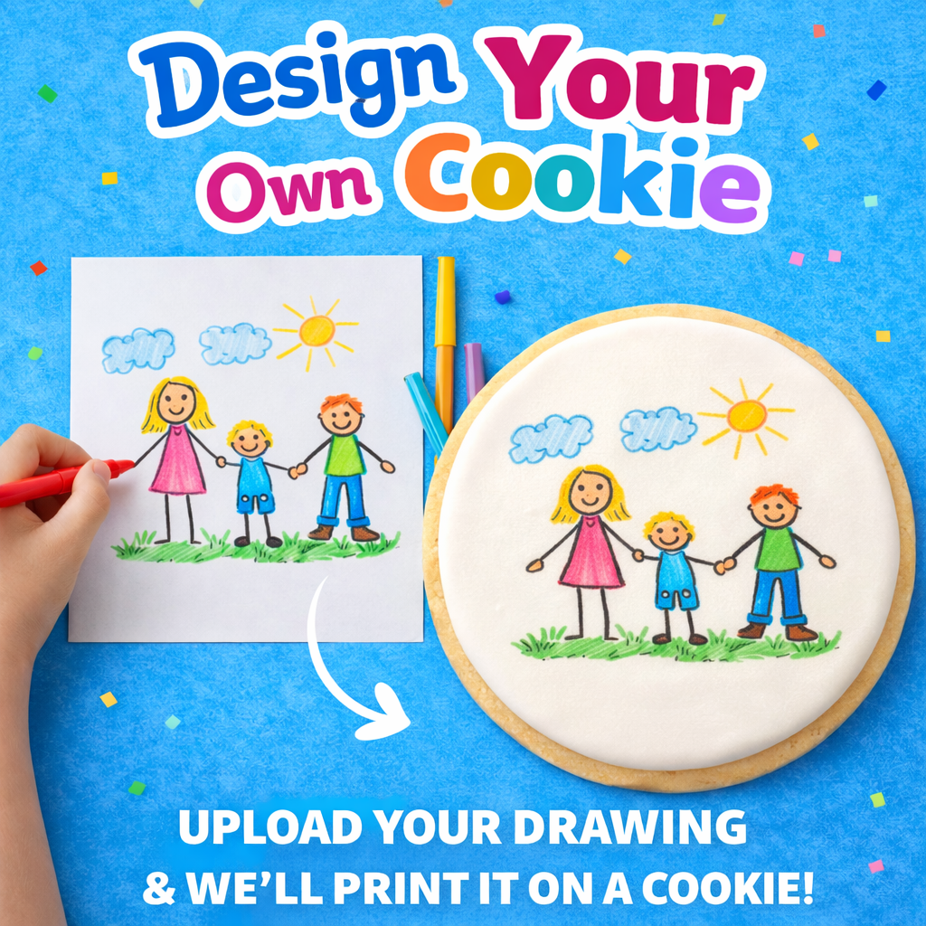 Design Your Own Cookie - Printed